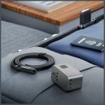 Adaptor retea Energea TravelWorld GaN, 3x USB-C, 1x USB-A, 160W, Compatibil cu prize EU/UK/US/AU, Gunmetal 9 - lerato.ro