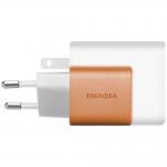 Incarcator retea Energea Ampcharge GaN35, 1xUSB-C, 1xUSB-A, 35W, 3A, Portocaliu 3 - lerato.ro