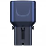 Incarcator retea Energea TravelGo, 35W, 3A, 1xUSB-C / 1xUSB-A, Fast Charging, Albastru 3 - lerato.ro