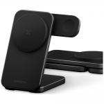 Statie de incarcare 3 in 1 Energea MagTrio 2, Wireless Charging, PD 22.5W, USB-C, Gunmetal 3 - lerato.ro