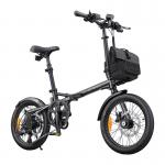 Bicicleta asistata electric ENGWE ZIP, Motor 250W, 40Nm, 3 niveluri asistenta, 7 viteze, Autonomie 85 km, Suspensie sa, Gri 2 - lerato.ro