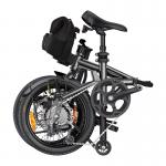 Bicicleta asistata electric ENGWE ZIP, Motor 250W, 40Nm, 3 niveluri asistenta, 7 viteze, Autonomie 85 km, Suspensie sa, Gri 6 - lerato.ro