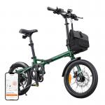 Bicicleta asistata electric ENGWE ZIP, Motor 250W, 40Nm, 3 niveluri asistenta, 7 viteze, Autonomie 85 km, Suspensie sa, Verde 3 - lerato.ro