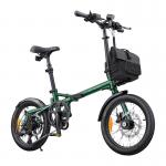 Bicicleta asistata electric ENGWE ZIP, Motor 250W, 40Nm, 3 niveluri asistenta, 7 viteze, Autonomie 85 km, Suspensie sa, Verde 2 - lerato.ro
