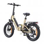 Bicicleta asistata electric ENGWE L20 3.0 BOOST, Motor 250W, 75Nm, 5 niveluri asistenta, 7 viteze, Autonomie 120 km, Suspensie completa, Gold 5 - lerato.ro