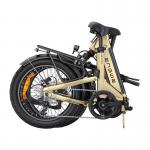 Bicicleta asistata electric ENGWE L20 PRO 3.0, Motor 250W, 100Nm, 5 niveluri asistenta, 7 viteze, Autonomie 140 km, Suspensie completa, Gold 6 - lerato.ro
