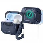 Carcasa ESR Cyber FlickLock Halolock compatibila cu Apple AirPods Pro / Pro 2 Blue 7 - lerato.ro