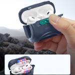 Carcasa ESR Cyber FlickLock Halolock compatibila cu Apple AirPods Pro / Pro 2 Blue 5 - lerato.ro