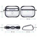 Carcasa ESR Hybrid compatibila cu Apple AirPods Pro Black 6 - lerato.ro
