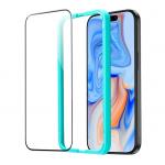 Folie sticla Tempered ESR compatibila cu iPhone 15 Plus, Transparent 3 - lerato.ro