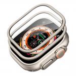 Folie sticla securizata ESR Armorite compatibila cu Apple Watch Ultra 49mm, Silver 3 - lerato.ro