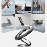 Suport universal pentru telefon ESR HaloLock, Compatibil MagSafe, Rotire 360 grade, Negru 5 - lerato.ro