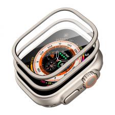 Carcasa cu protectie ecran ESR compatibila cu Apple Watch Ultra 49mm Titanium