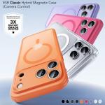 Carcasa ESR Classic Hybrid HaloLock cu MagSafe compatibila cu iPhone 17 Pro Max, Portocaliu 5 - lerato.ro