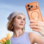 Carcasa ESR Classic Hybrid HaloLock cu MagSafe compatibila cu iPhone 17 Pro Max, Portocaliu 6 - lerato.ro