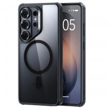 Carcasa ESR Classic Hybrid cu MagSafe compatibila cu Samsung Galaxy S26 Ultra, Transparent / Negru