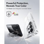 Carcasa ESR Classic Hybrid cu MagSafe si Kickstand compatibila cu Samsung Galaxy S26 Ultra, Transparent / Negru 5 - lerato.ro