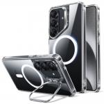 Carcasa ESR Classic Hybrid cu MagSafe si Kickstand compatibila cu Samsung Galaxy S26 Plus, Transparent 2 - lerato.ro