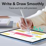 Set 2 folii protectie ESR Paper Feel compatibile cu iPad 10.9 inch 2022 / iPad 11 inch 2025, Transparent 4 - lerato.ro