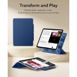Husa flip cover ESR Rebound Magnetic compatibila cu iPad Air 10.9 / 11 inch, Navy Blue 5 - lerato.ro