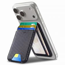 Fashion, Portofel magnetic ESR Classic, Protectie RFID, Compatibil MagSafe, Carbon Black, lerato.ro
