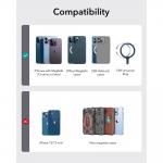 Portofel magnetic ESR Classic, Protectie RFID, Compatibil MagSafe, Carbon Black 9 - lerato.ro