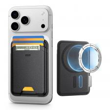 Fashion, Portofel magnetic ESR Classic, Protectie RFID, Compatibil MagSafe, Midnight Black, lerato.ro