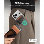 Portofel magnetic ESR Classic, Protectie RFID, Compatibil MagSafe, Midnight Black 10 - lerato.ro