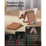 Portofel magnetic ESR Classic, Protectie RFID, Compatibil MagSafe, Maro 3 - lerato.ro