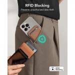 Portofel magnetic ESR Classic, Protectie RFID, Compatibil MagSafe, Maro 10 - lerato.ro