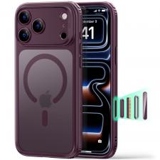 Husa ESR Classic Hybrid cu MagSafe compatibila cu iPhone 18 Pro Max / 17 Pro Max, Burgundy