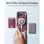 Husa ESR Classic Hybrid Kickstand cu MagSafe compatibila cu iPhone 18 Pro Max / 17 Pro Max, Burgundy 7 - lerato.ro