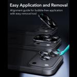 Protectie camera foto ESR Armorite compatibila cu iPhone 18 Pro Max / 18 Pro, Negru 8 - lerato.ro