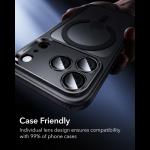 Protectie camera foto ESR Armorite compatibila cu iPhone 18 Pro Max / 18 Pro, Negru 9 - lerato.ro