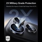 Protectie camera foto ESR Armorite compatibila cu iPhone 18 Pro Max / 18 Pro, Transparent 5 - lerato.ro