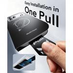 Set 2 folii sticla securizata ESR UltraFit Classic, Kit montare inclus, compatibile cu iPhone 18 Pro Max / 17 Pro Max, Negru 4 - lerato.ro