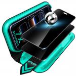 Set 2 folii sticla securizata ESR UltraFit Armorite Privacy, Kit montare inclus, compatibile cu iPhone 18 Pro Max, Negru 3 - lerato.ro