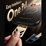 Folie sticla securizata ESR UltraFit Armorite Pro, Kit montare inclus, compatibila cu iPhone 18 Pro Max / 17 Pro Max, Negru 6 - lerato.ro