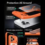 Husa ESR Classic Hybrid cu MagSafe compatibila cu iPhone 18 Pro / 17 Pro, Portocaliu 5 - lerato.ro