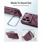 Husa ESR Classic Hybrid Kickstand cu MagSafe compatibila cu iPhone 18 Pro / 17 Pro, Burgundy 4 - lerato.ro
