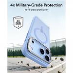 Husa ESR Classic Hybrid Kickstand cu MagSafe compatibila cu iPhone 18 Pro / 17 Pro, Albastru 5 - lerato.ro