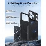 Husa ESR Cyber Tough Kickstand cu MagSafe compatibila cu iPhone 18 Pro / 17 Pro, Negru 4 - lerato.ro