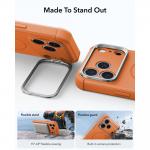 Husa ESR Cyber Tough Kickstand cu MagSafe compatibila cu iPhone 18 Pro / 17 Pro, Portocaliu 5 - lerato.ro