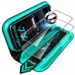 Set 2 folii sticla securizata ESR UltraFit Armorite compatibile cu iPhone 18 Pro / 17 Pro, Transparent 3 - lerato.ro