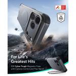 Husa ESR Cyber Tough Kickstand cu MagSafe compatibila cu iPhone 18 Pro / 17 Pro, Gri 3 - lerato.ro