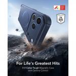 Husa Esr Cyber Tough cu MagSafe compatibila cu iPhone 18 Pro Max / 17 Pro Max, Deep Blue 3 - lerato.ro