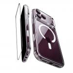 Kit protectie 2-in-1 ESR, 1x Husa ESR Classic Hybrid cu MagSafe + 1x Folie sticla securizata, compatibil cu iPhone 18 Pro Max / 17 Pro Max, Transparent 4 - lerato.ro