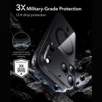 Kit protectie 2-in-1 ESR, 1x Husa ESR Classic Hybrid cu MagSafe + 1x Folie sticla securizata, compatibil cu iPhone 18 Pro Max / 17 Pro Max, Transparent / Negru 4 - lerato.ro