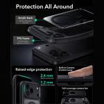 Kit protectie 2-in-1 ESR, 1x Husa ESR Classic Hybrid cu MagSafe + 1x Folie sticla securizata, compatibil cu iPhone 18 Pro Max / 17 Pro Max, Transparent / Negru 5 - lerato.ro