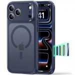 Husa ESR Classic Hybrid cu MagSafe compatibila cu iPhone 18 Pro Max / 17 Pro Max, Frosted Blue 2 - lerato.ro